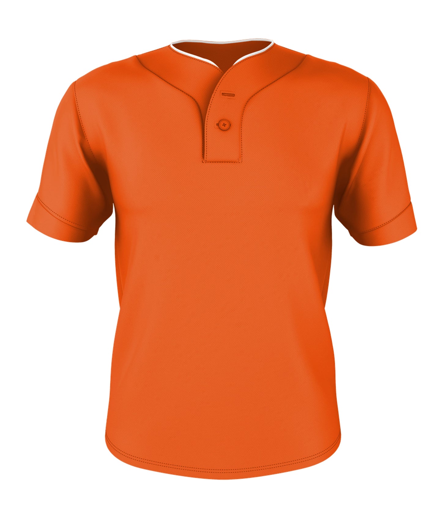 YOUTH TWO BUTTON MESH BASEBALL JERSEY