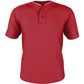 TWO BUTTON MESH BASEBALL JERSEY