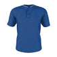 TWO BUTTON MESH BASEBALL JERSEY