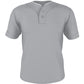 TWO BUTTON MESH BASEBALL JERSEY