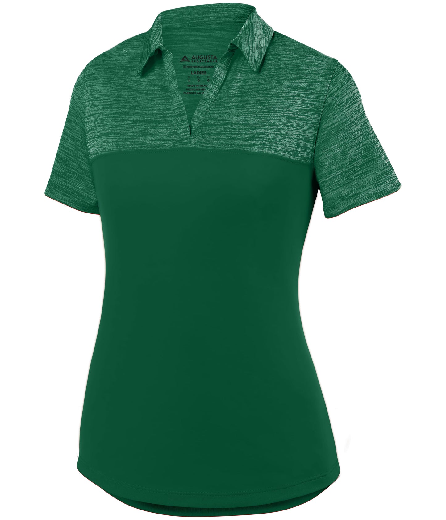 LADIES SHADOW TONAL HEATHER POLO