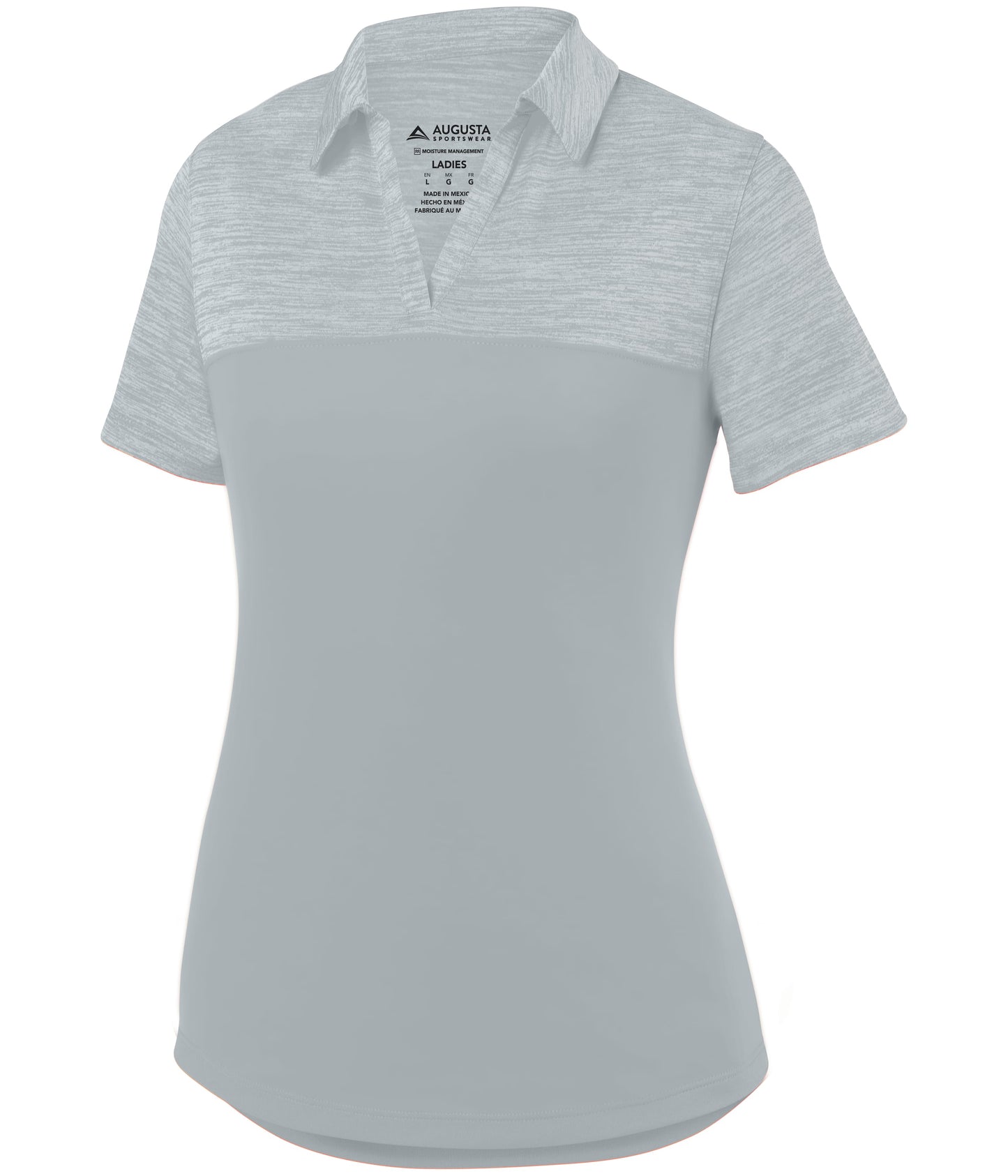 LADIES SHADOW TONAL HEATHER POLO