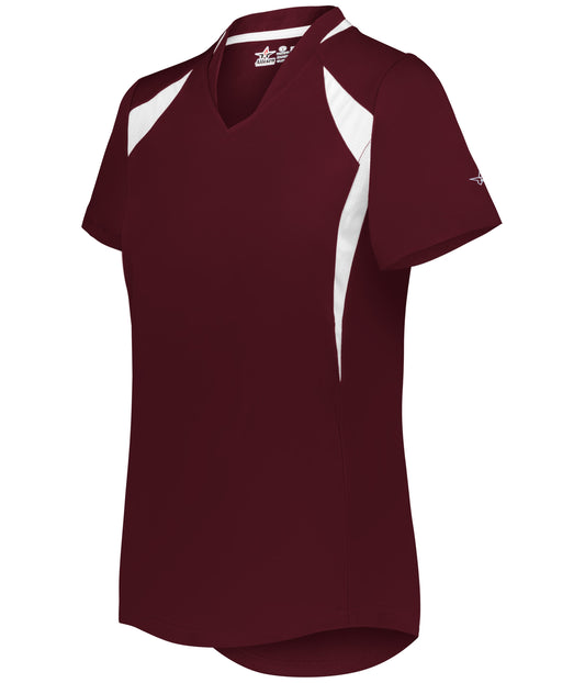GIRLS SHORT SLEEVE FASTPITCH JERSEY