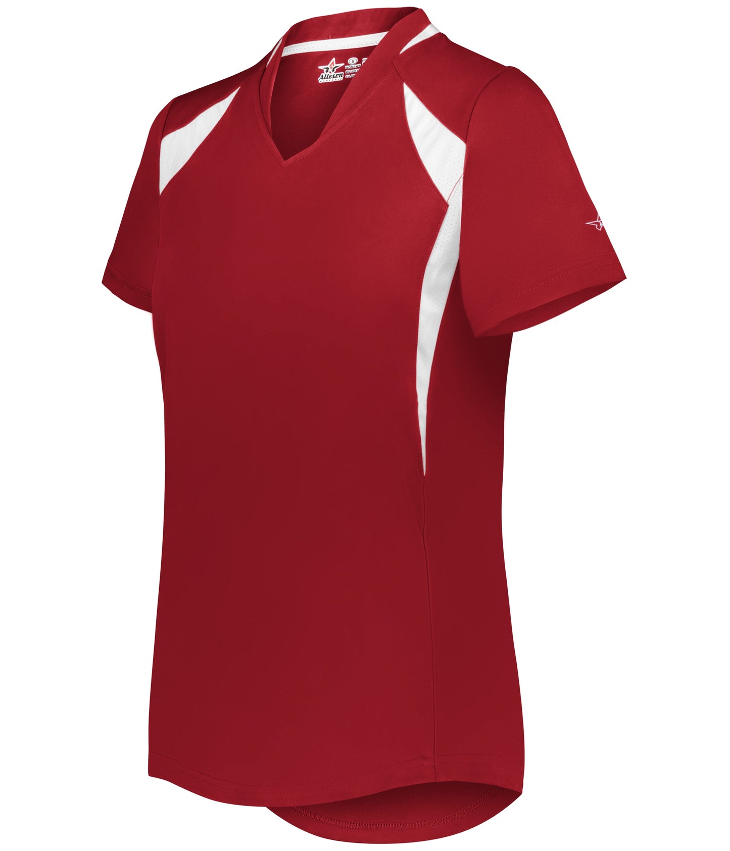 LADIES V-NECK SOFTBALL JERSEY