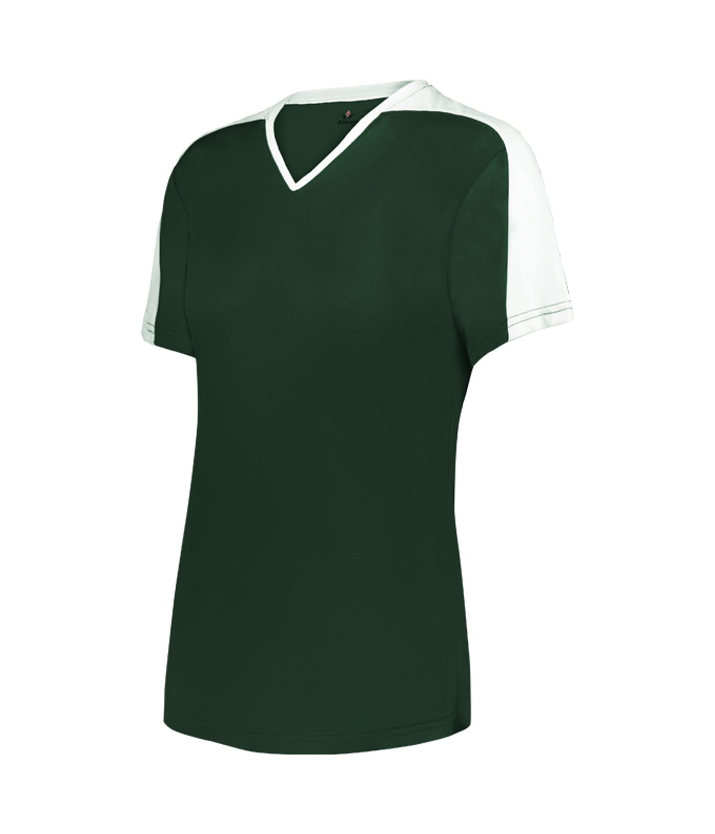 GIRLS V-NECK SOFTBALL JERSEY