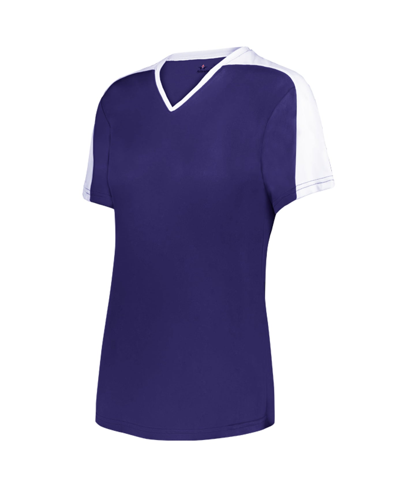 GIRLS V-NECK SOFTBALL JERSEY