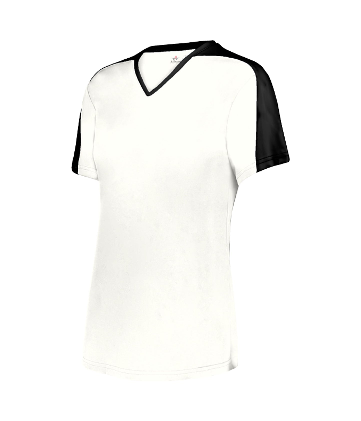 GIRLS V-NECK SOFTBALL JERSEY