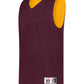 YOUTH MESH REVERSIBLE PRACTICE BASKETBALL JERSEY - MOISTURE-WICKING