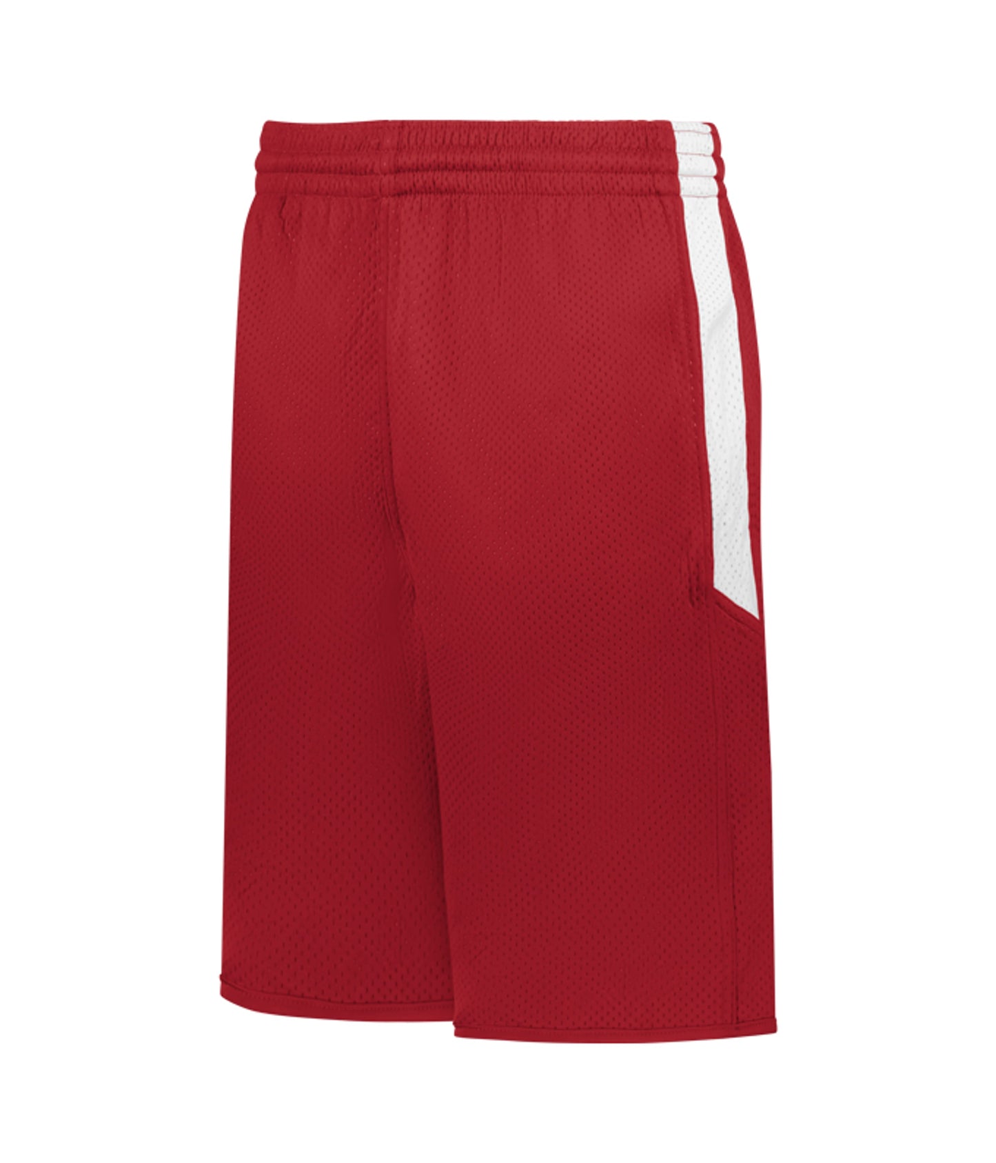 YOUTH SINGLE-PLY REVERSIBLE BASKETBALL SHORTS