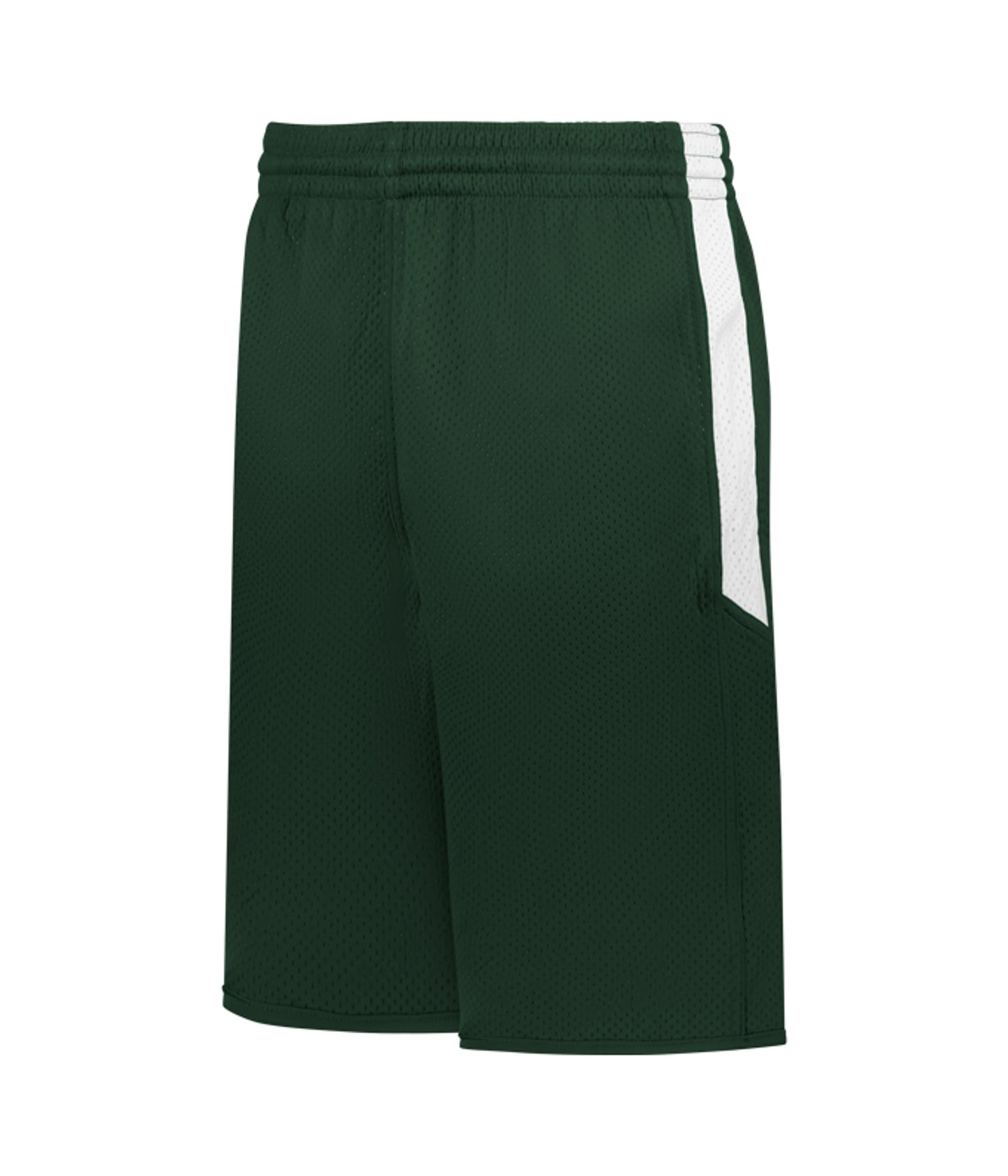 YOUTH SINGLE-PLY REVERSIBLE BASKETBALL SHORTS