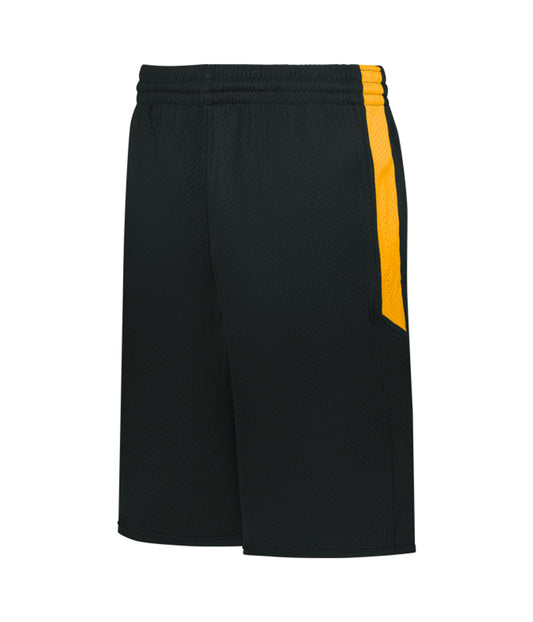 YOUTH SINGLE-PLY REVERSIBLE BASKETBALL SHORTS
