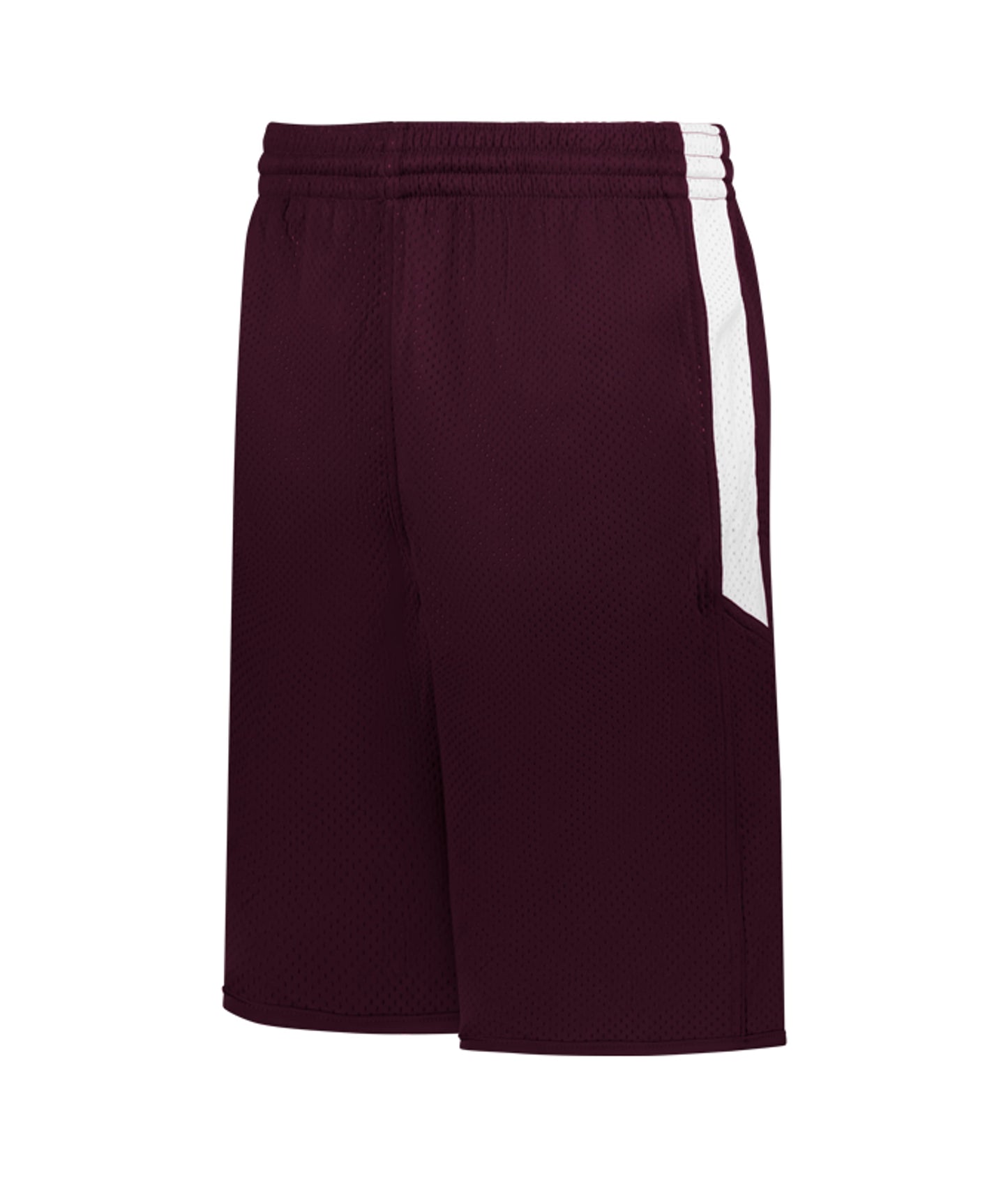 YOUTH SINGLE-PLY REVERSIBLE BASKETBALL SHORTS