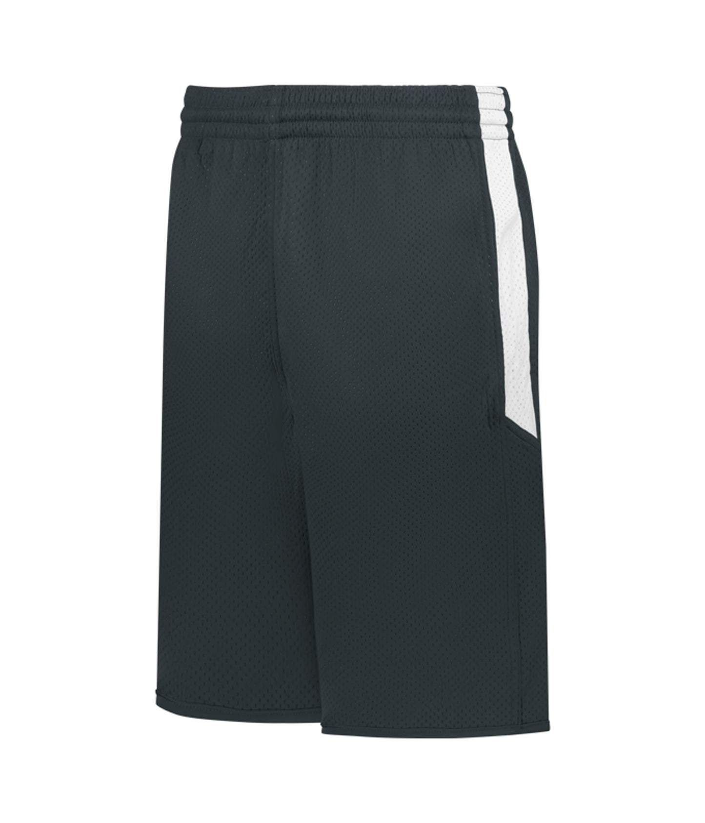 YOUTH SINGLE-PLY REVERSIBLE BASKETBALL SHORTS
