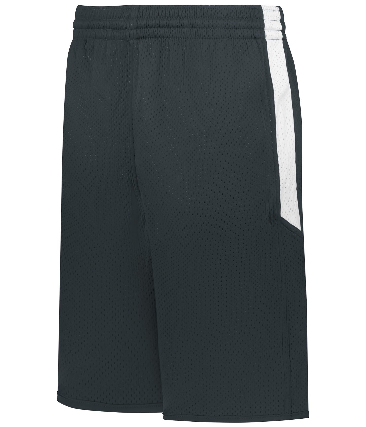 SINGLE-PLY REVERSIBLE BASKETBALL SHORTS