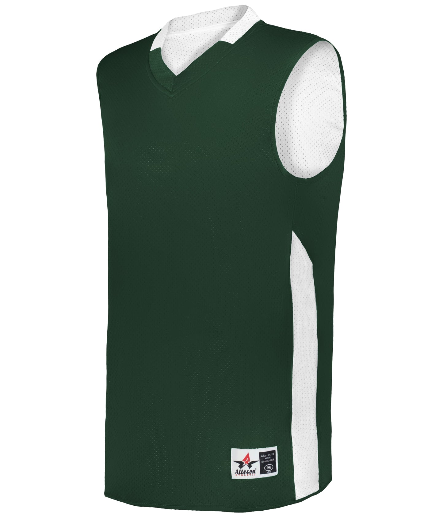 SINGLE-PLY REVERSBILE BASKETBALL JERSEY