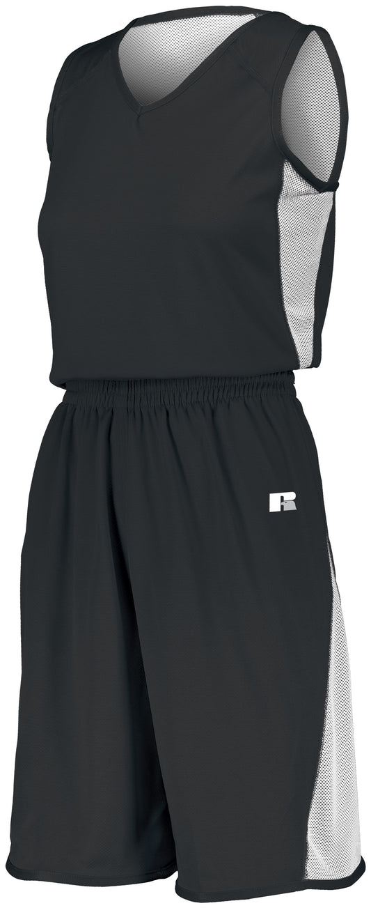 LADIES UNDIVIDED SINGLE PLY REVERSIBLE SHORTS