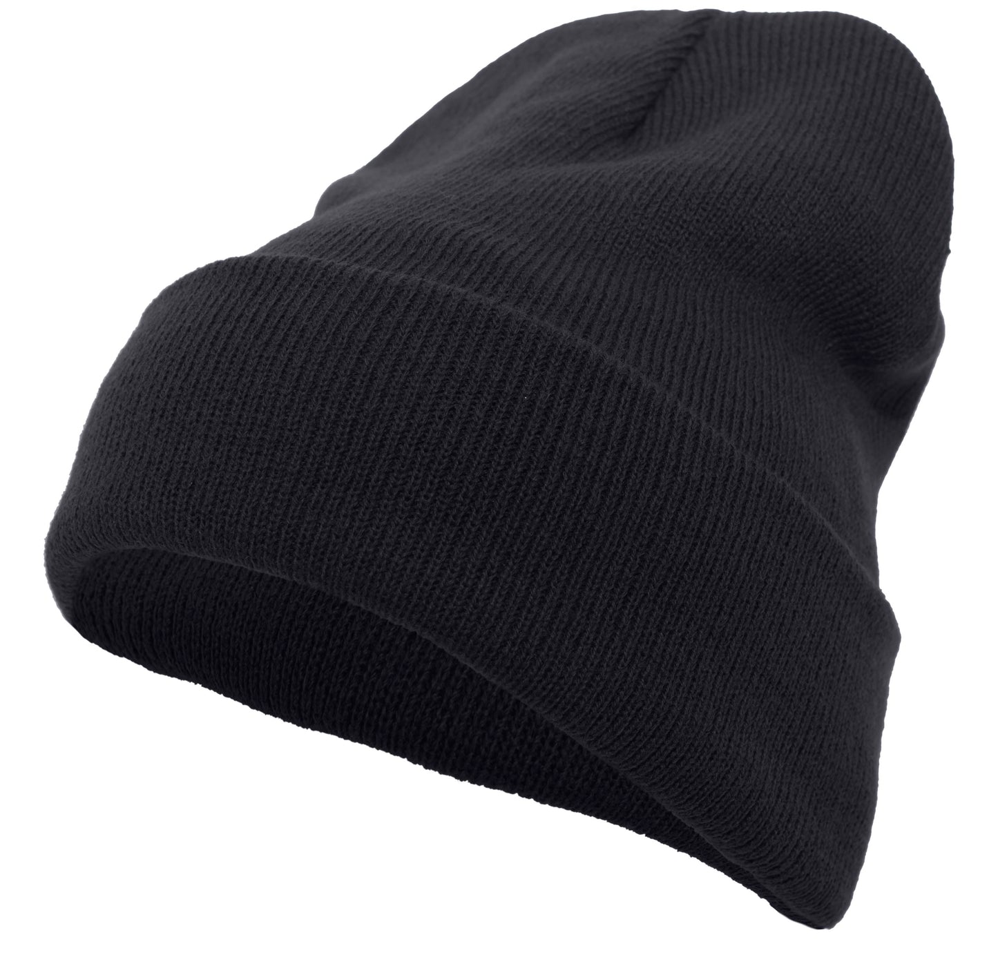 KNIT FOLD OVER BEANIE