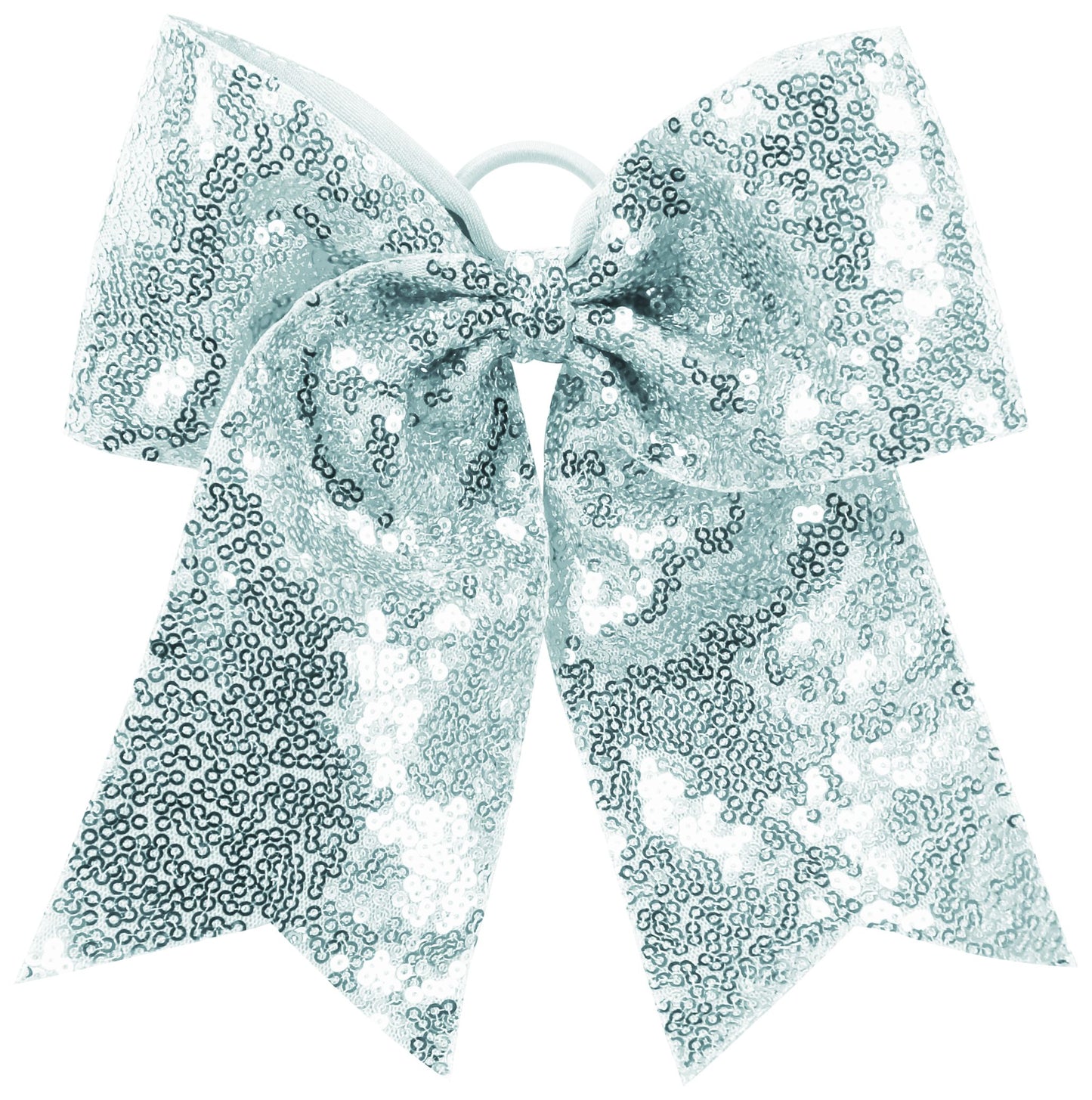SEQUIN CHEER HAIR BOW