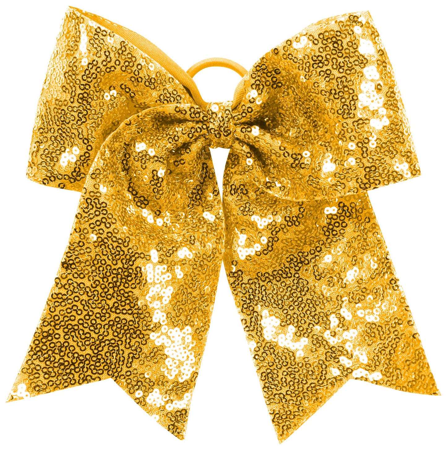 SEQUIN CHEER HAIR BOW