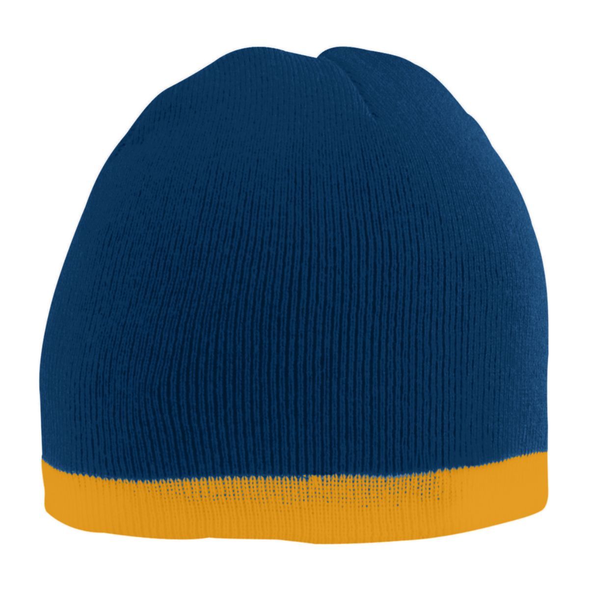 TWO-TONE KNIT BEANIE