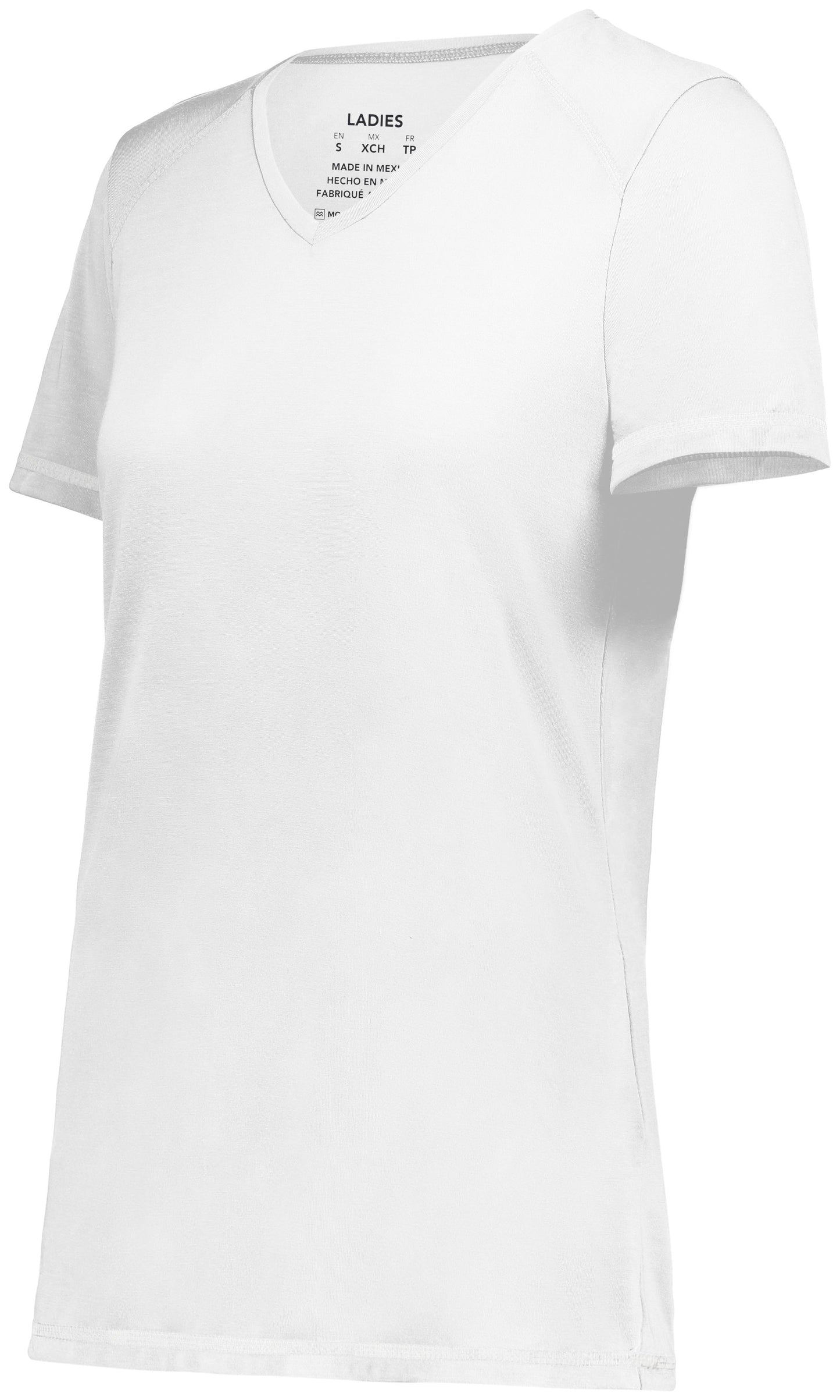 LADIES SUPER SOFT-SPUN POLY TEE