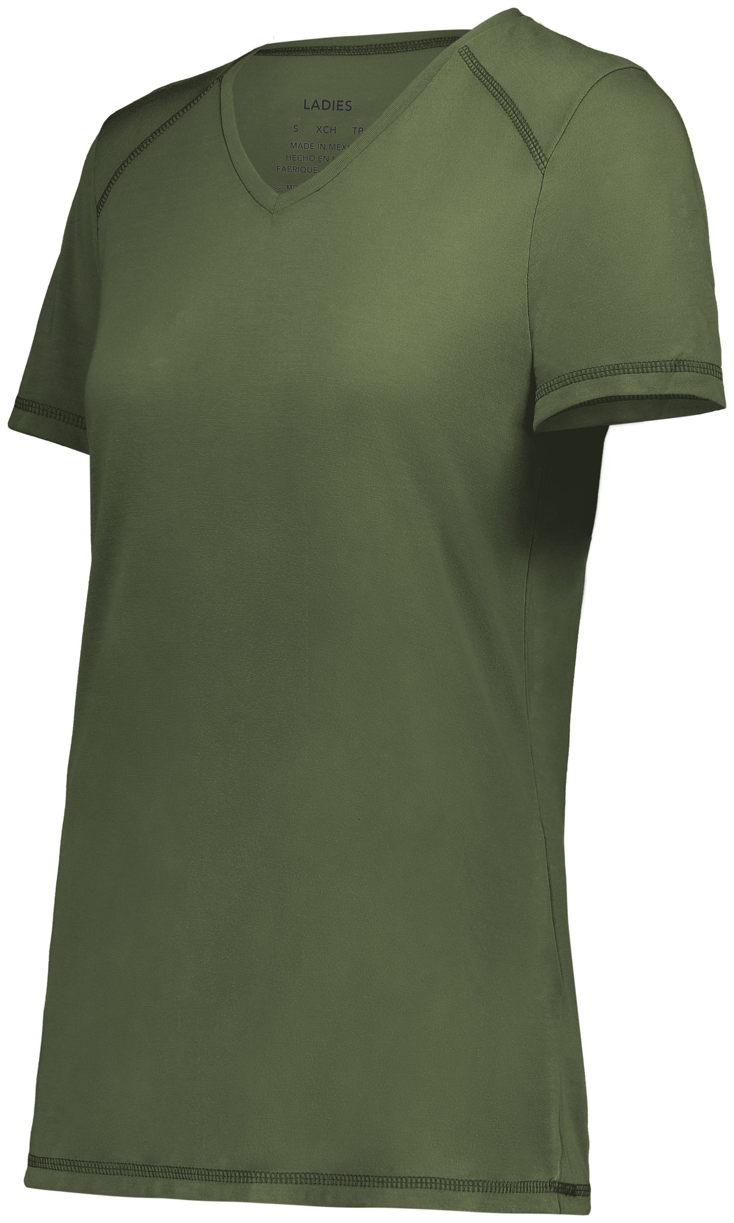LADIES SUPER SOFT-SPUN POLY TEE