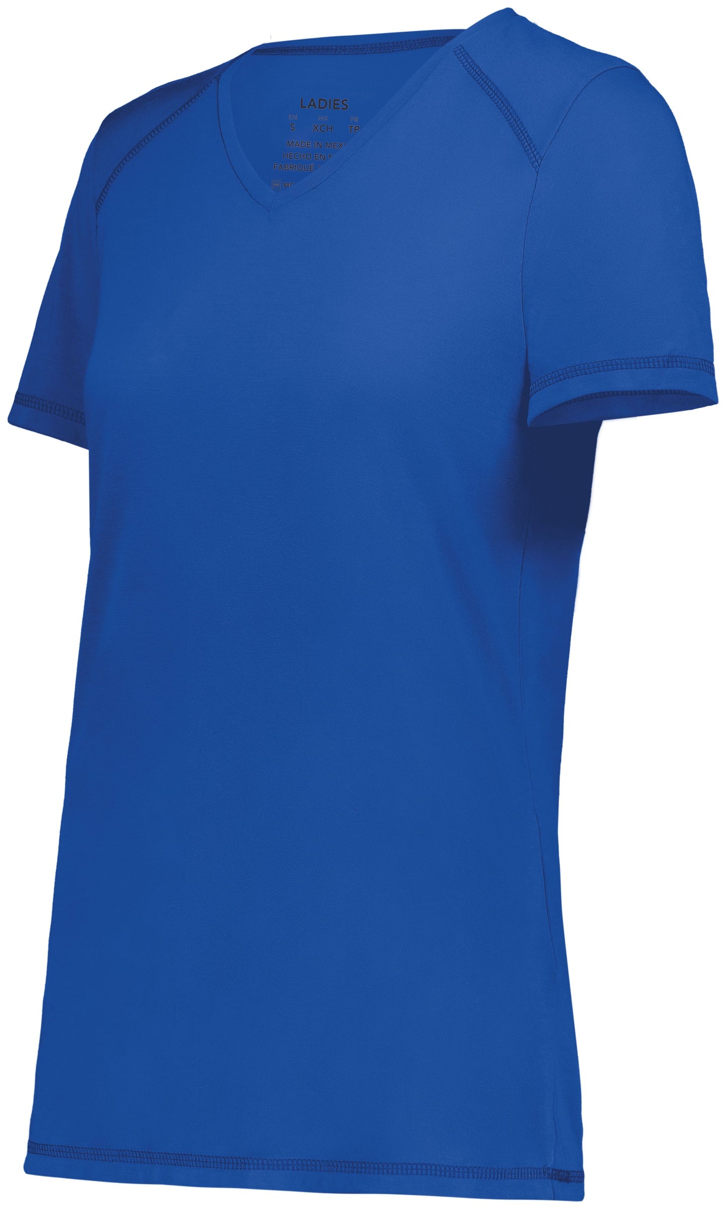 LADIES SUPER SOFT-SPUN POLY TEE