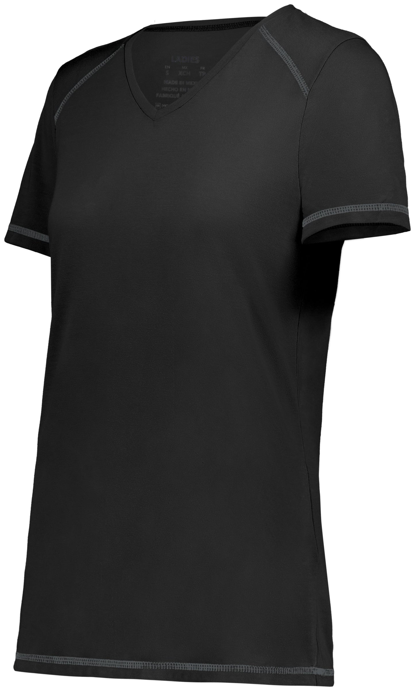 LADIES SUPER SOFT-SPUN POLY TEE