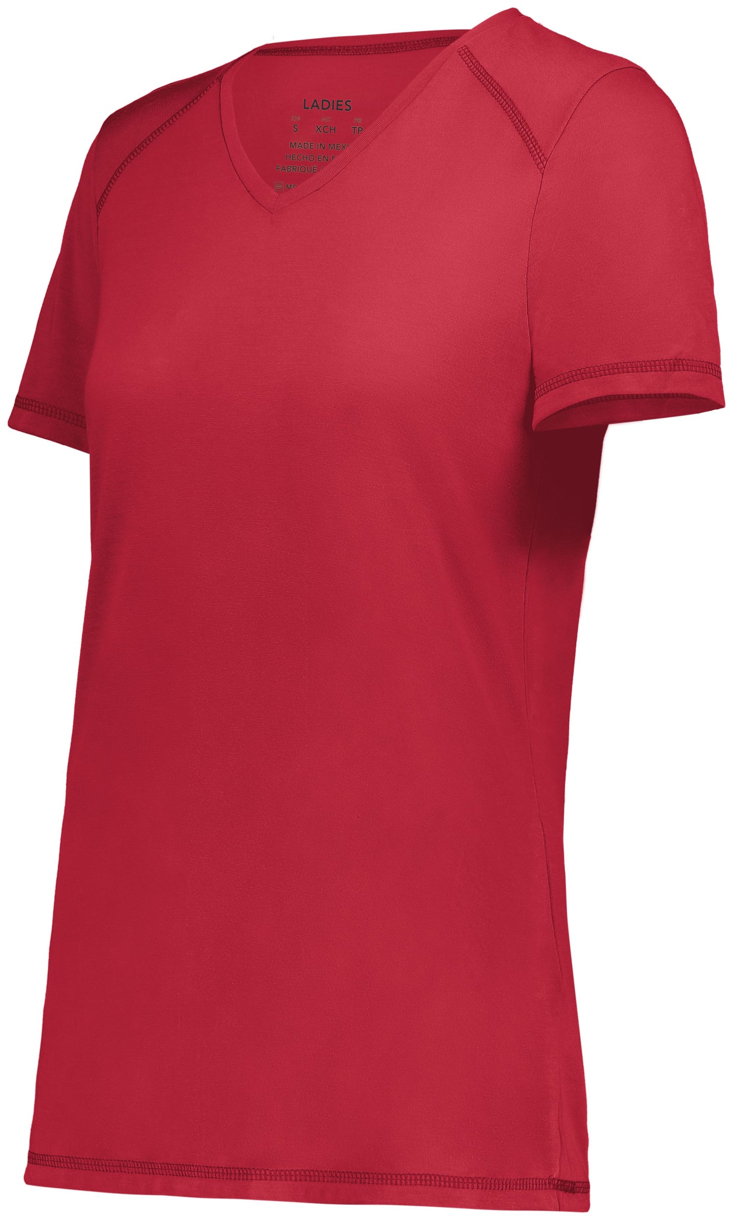 LADIES SUPER SOFT-SPUN POLY TEE