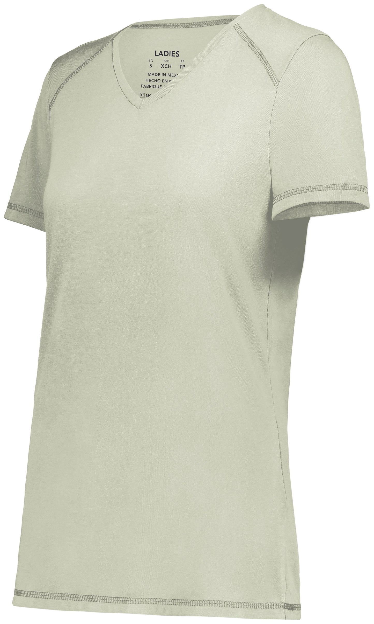 LADIES SUPER SOFT-SPUN POLY TEE