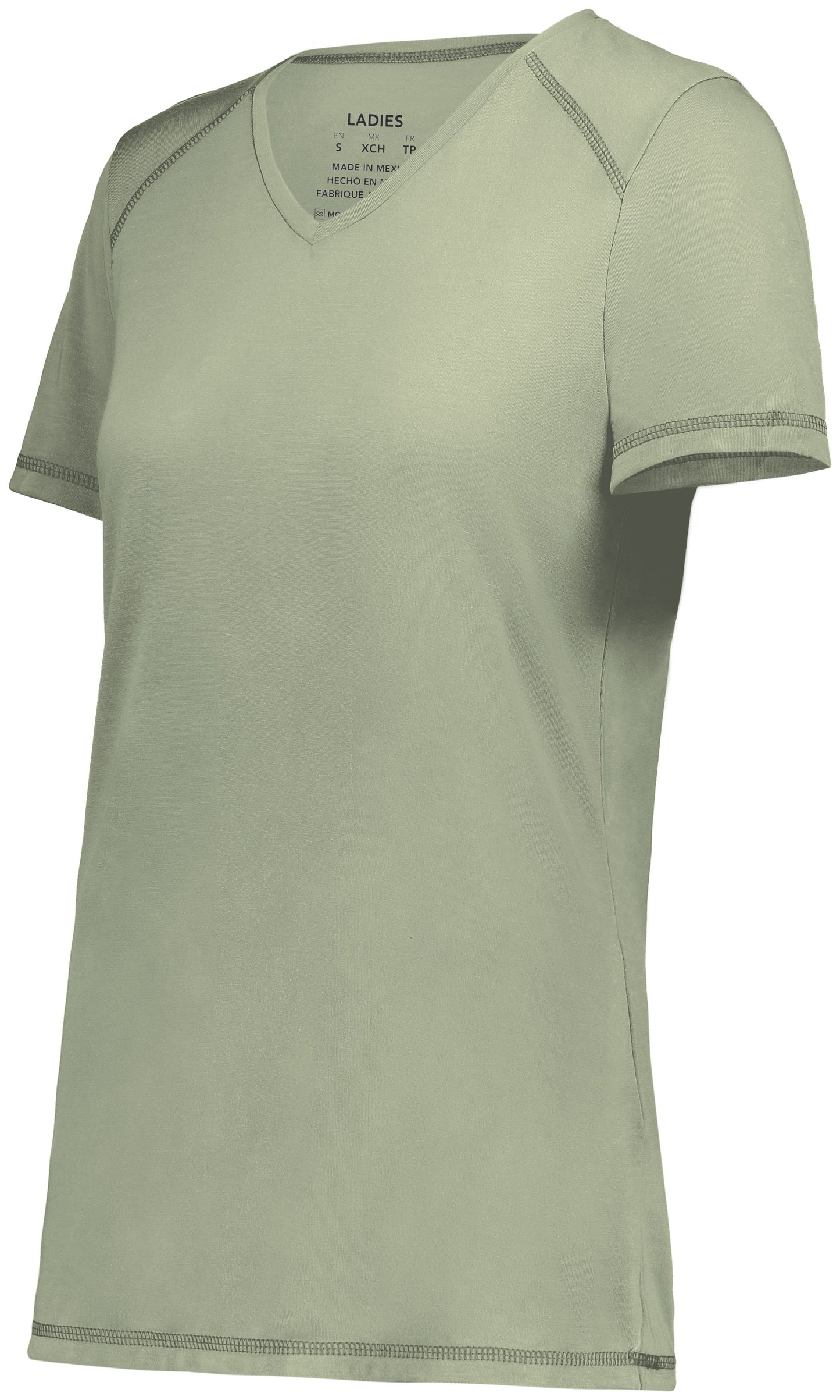 LADIES SUPER SOFT-SPUN POLY TEE