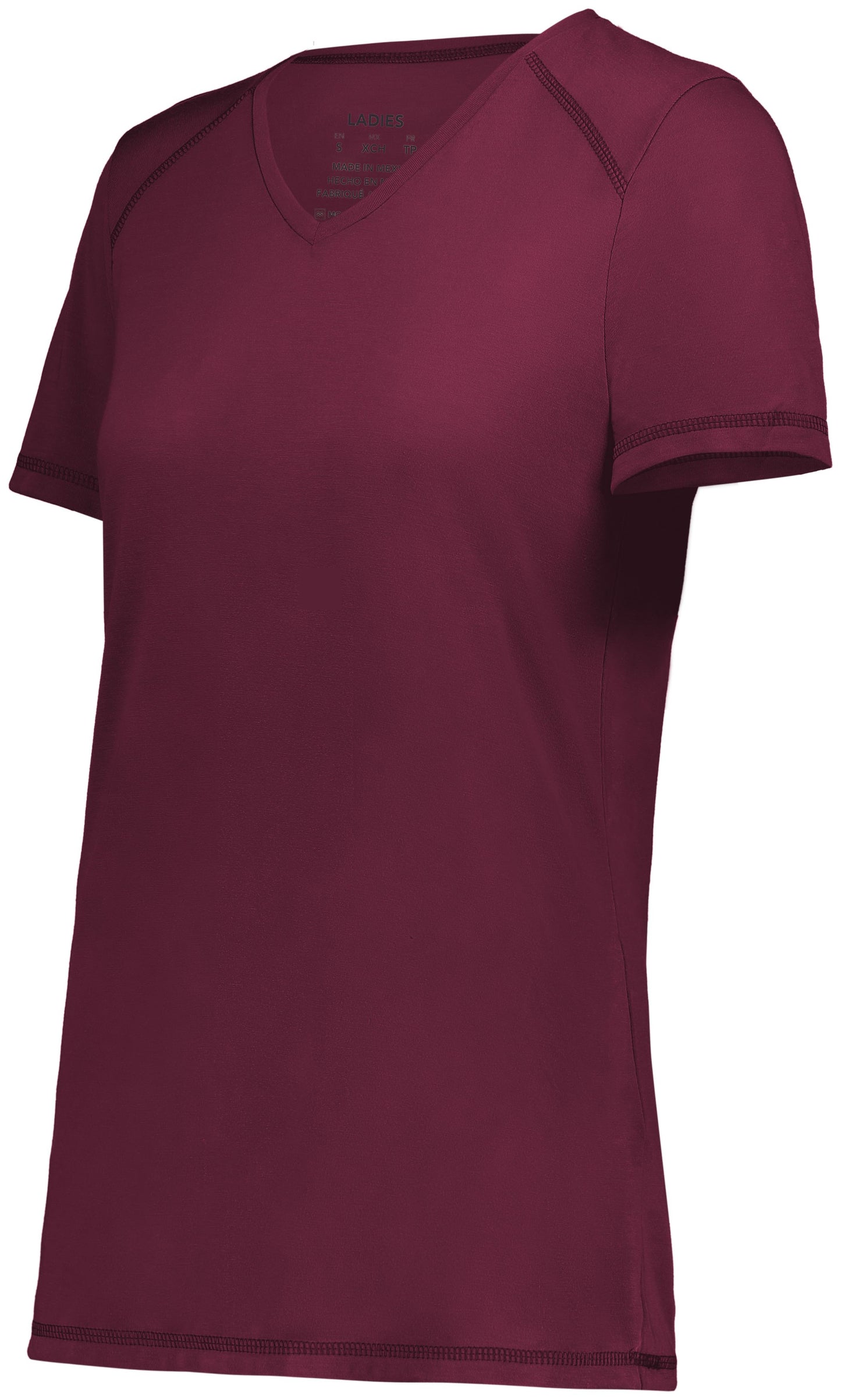 LADIES SUPER SOFT-SPUN POLY TEE