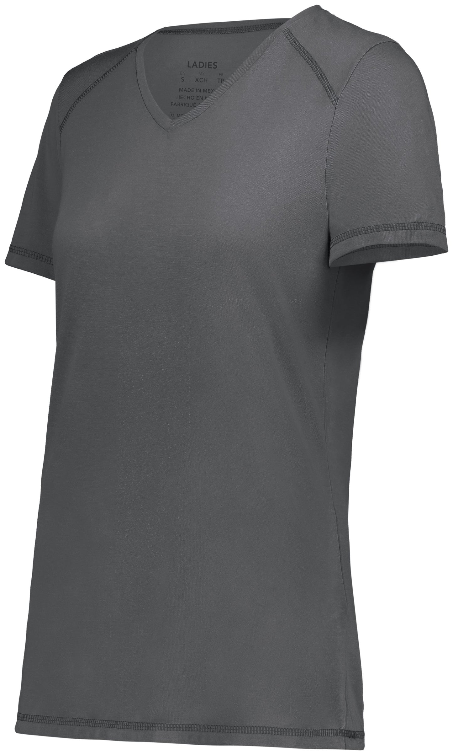 LADIES SUPER SOFT-SPUN POLY TEE