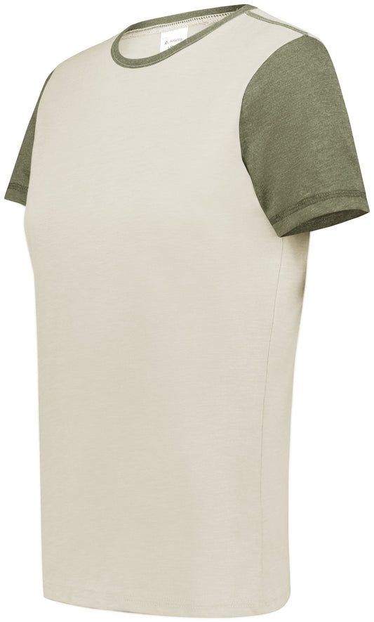 LADIES GAMEDAY VINTAGE RINGER TEE