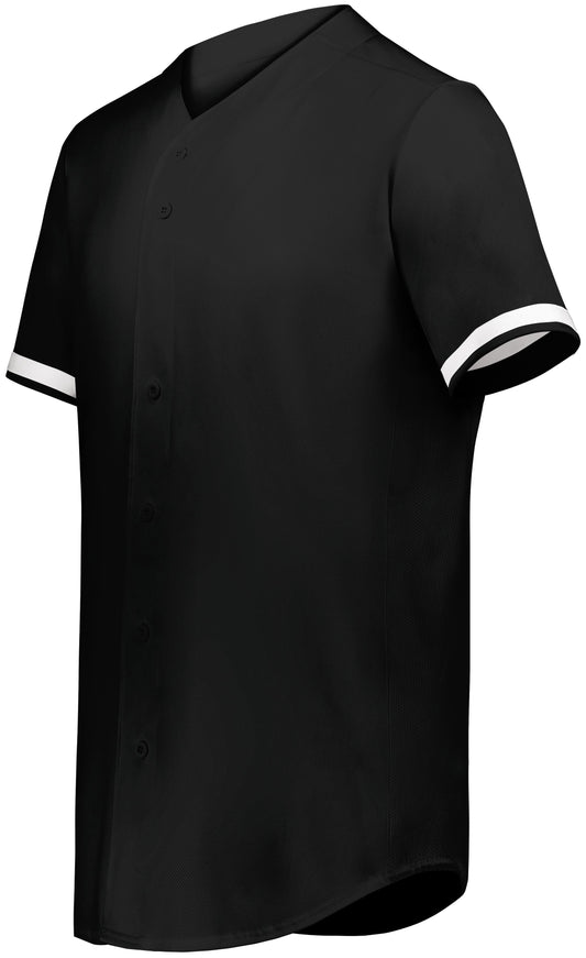 YOUTH CUTTER+ FULL BUTTON BASEBALL JERSEY