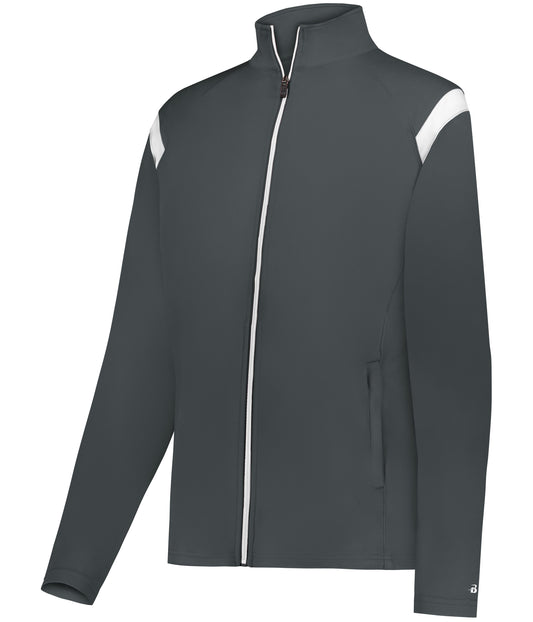 WOMEN'S ON THE RISE WARM-UP JACKET - MOISTURE-WICKING