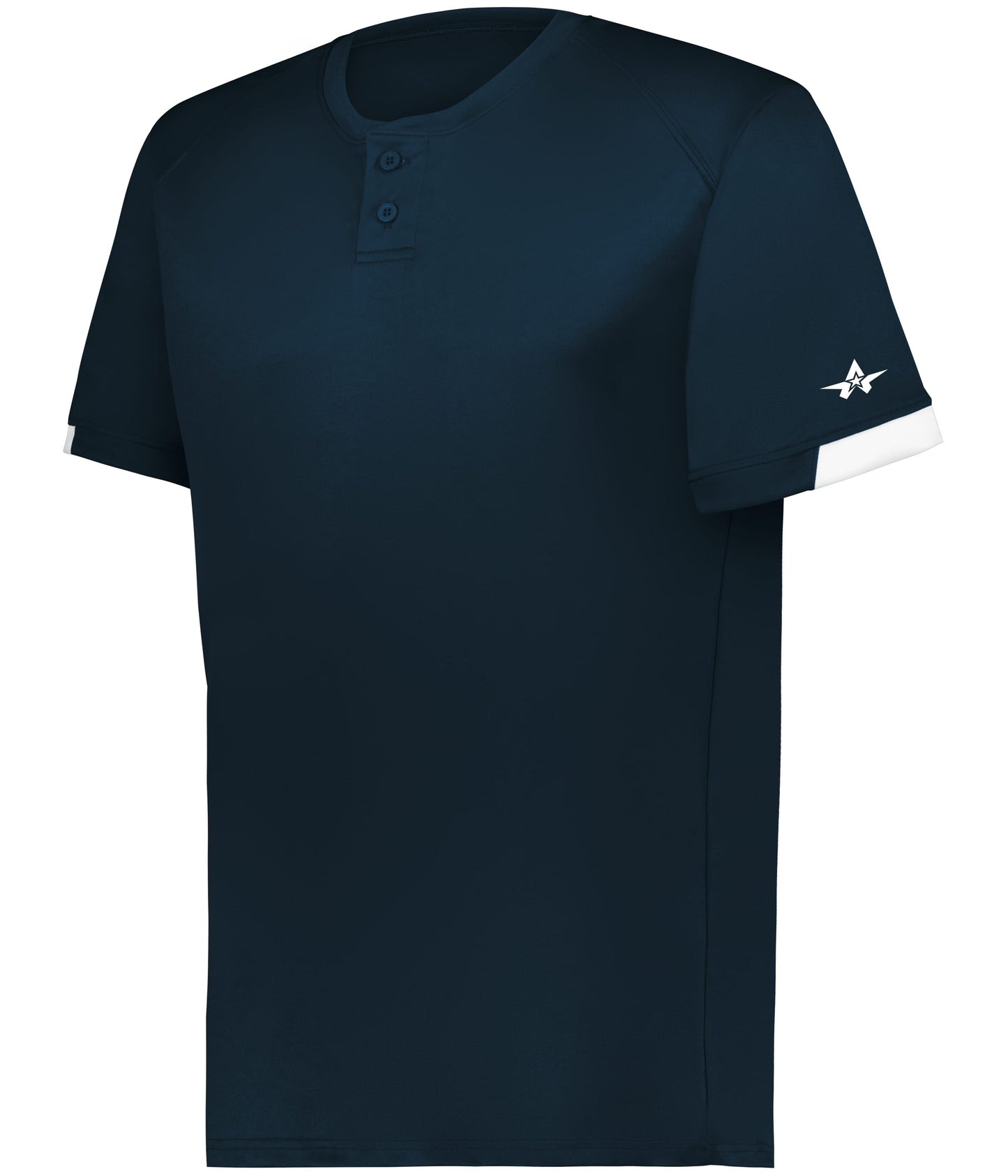 ON THE RISE TWO-BUTTON BASEBALL JERSEY
