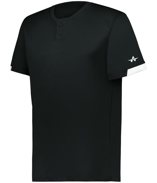 YOUTH ON THE RISE TWO-BUTTON BASEBALL JERSEY