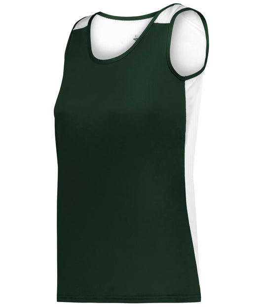 LADIES ARROW MESH BACK SINGLE