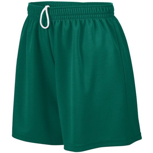 LADIES WICKING MESH SHORTS