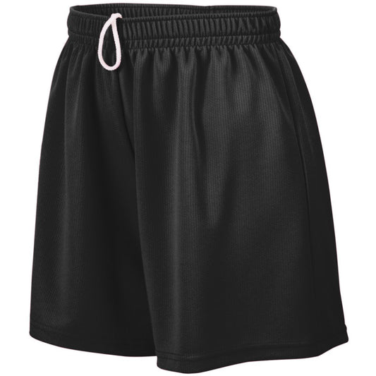 LADIES WICKING MESH SHORTS