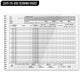 Basketball Score Book