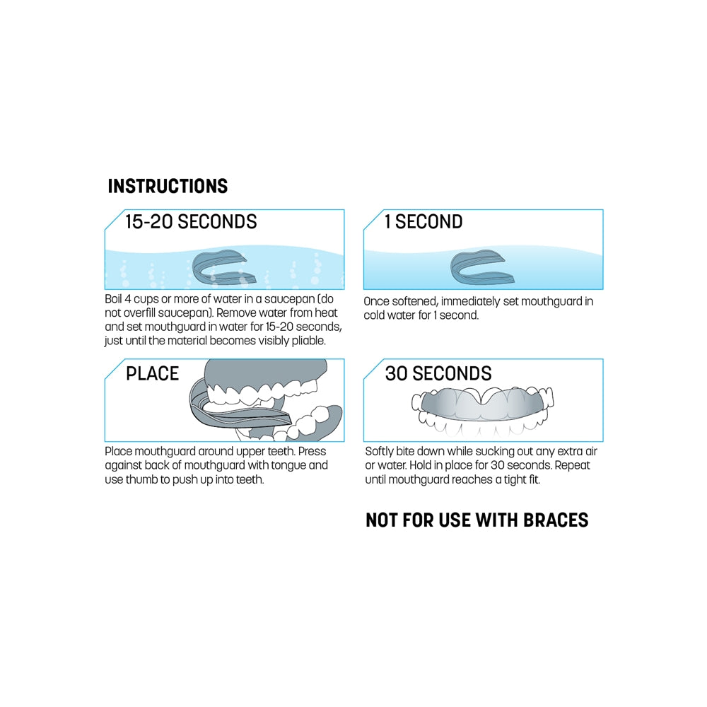 MOUTHGUARD W/OUT STRAP