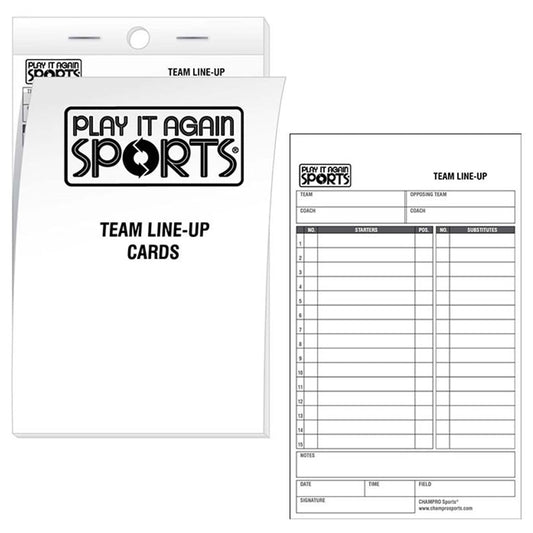 LINE-UP CARDS