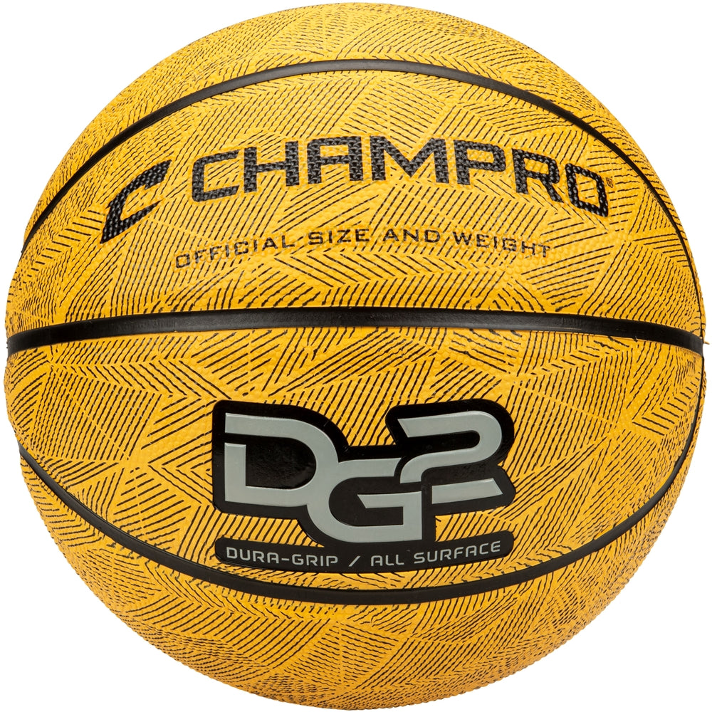 Dura-Grip 230 Rubber Basketball GOLD REGULATION