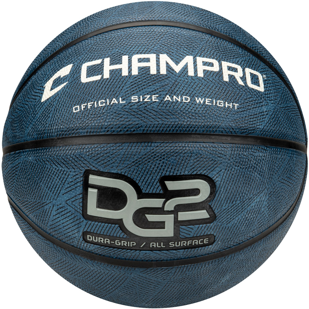 Dura-Grip 230 Rubber Basketball NAVY WOMEN'S - 28.5