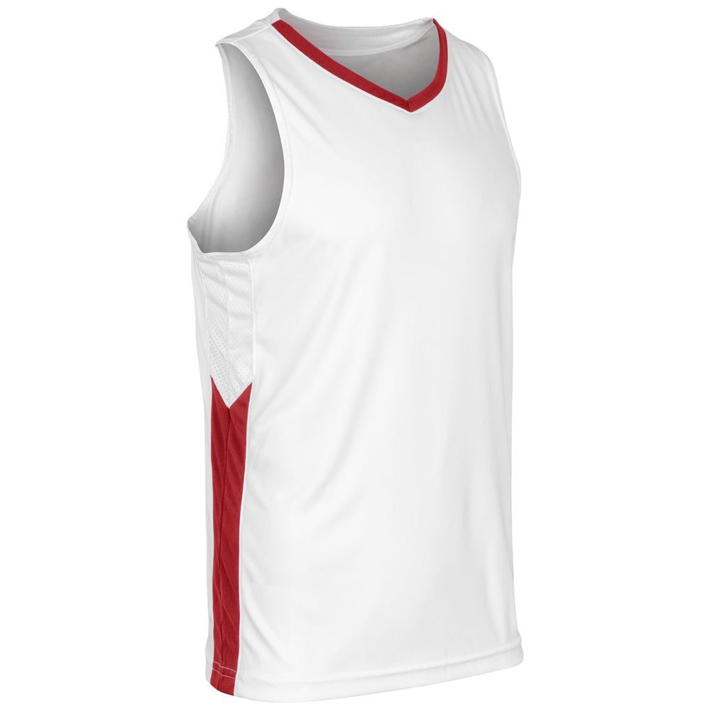 Dagger Basketball Jersey WHITESCARLET XL