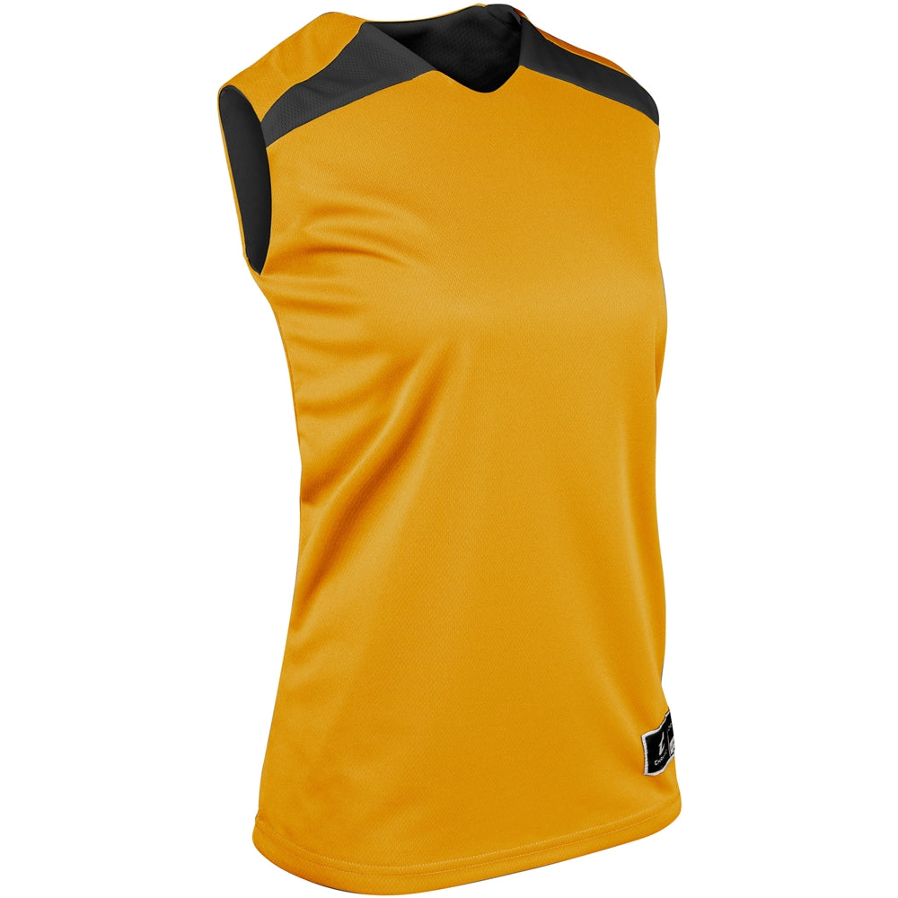 DRI-GEAR Pro-Plus Reversible Basketball Jersey GOLDBLACK S