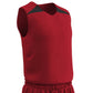 DRI-GEAR Pro-Plus Reversible Basketball Jersey SCARLETBLACK L