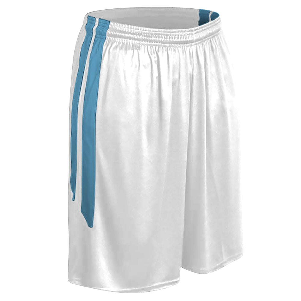 DRI-GEAR Muscle Basketball Short WHITELIGHTBLUE L